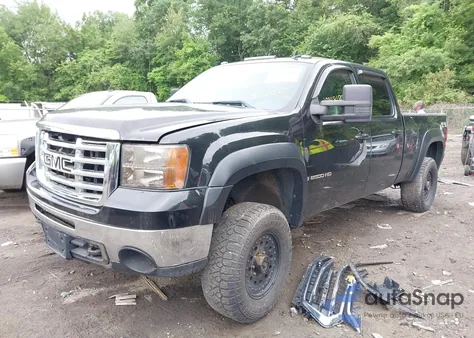 2008 GMC Sierra 2500Hd Slt from USA, damaged, VIN 1GTHK23K08F187822